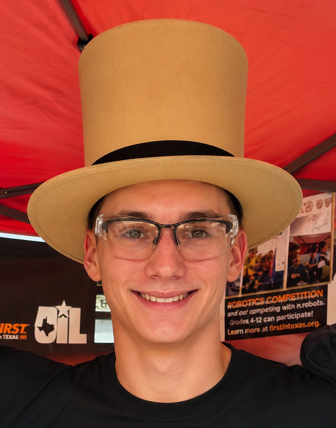 Justin, builder and helper